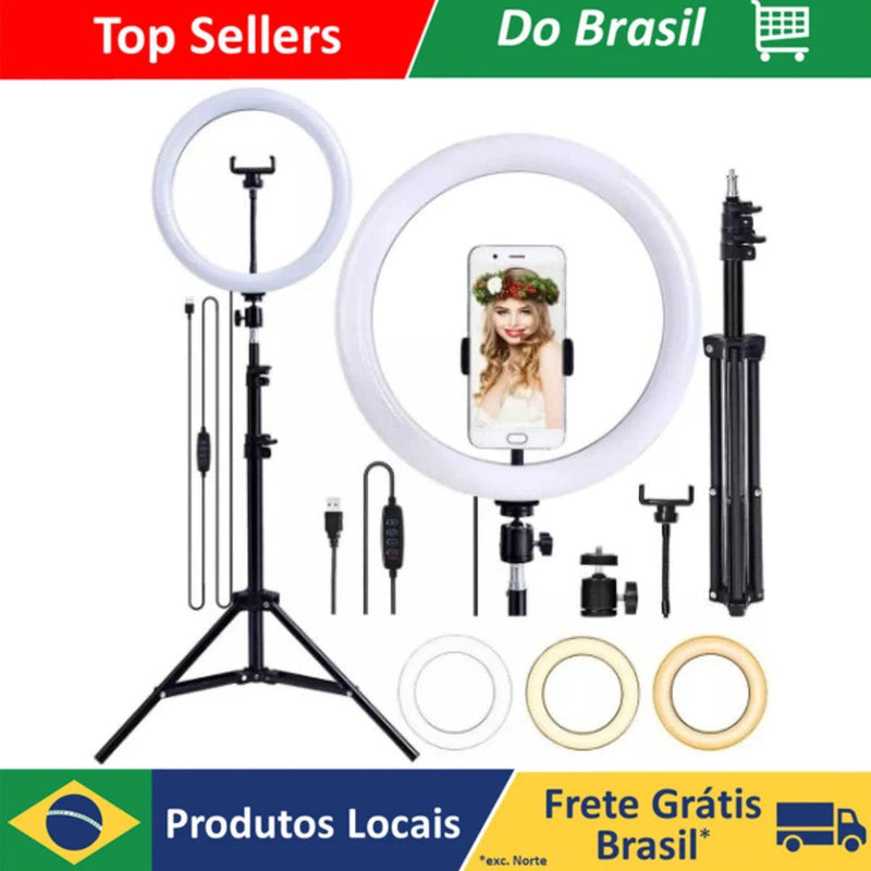 Kit Completo Ring Light Profissional